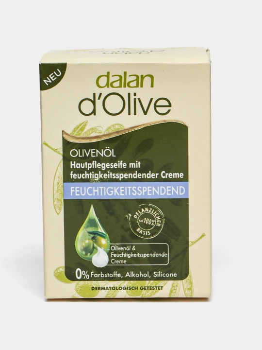 Kremli qattiq sovun Dalan d'Olive, 100 g — zaytun moyi bilan, namlovchi - 