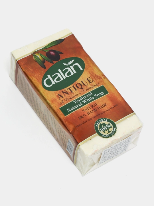 Натуральное мыло Dalan Antique, 180 гр, набор 5 шт. с оливковым маслом, белое