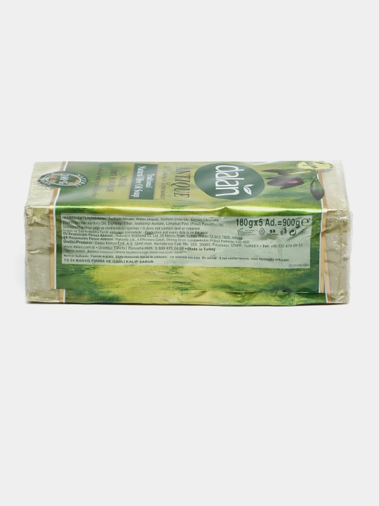 Мыло с оливковым маслом Dalan antique, зеленое, 180 г * 5 штук