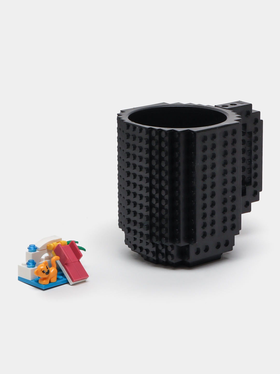 Qurilish bloklari to'plami bilan LEGO "O'zing qil" ichimlik krujkasi, 350 ml - 