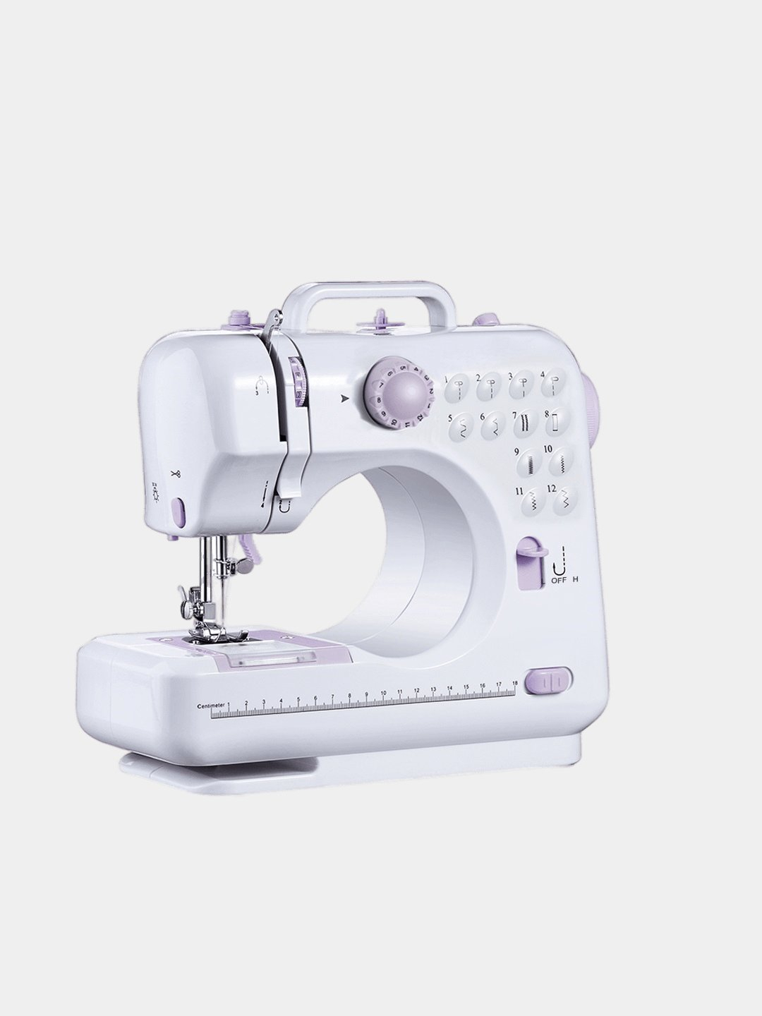 Портативная швейная машина, Mini Sewing Machine SM202, FHSM-505, 12 стежков  купить по низким ценам в интернет-магазине Uzum (1061144)