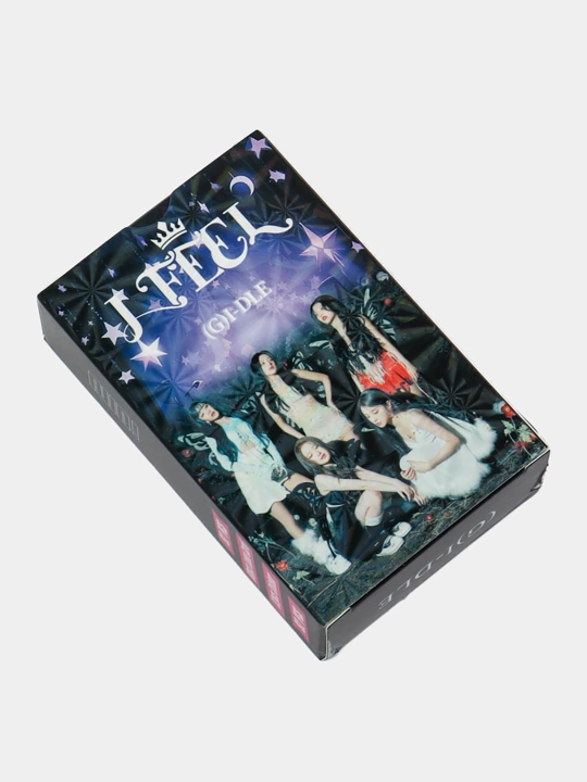 Коллекционные LOMO карточки K-POP G I-DLE, 92 шт, 60 карточек "GIDLE" и 32 стикера