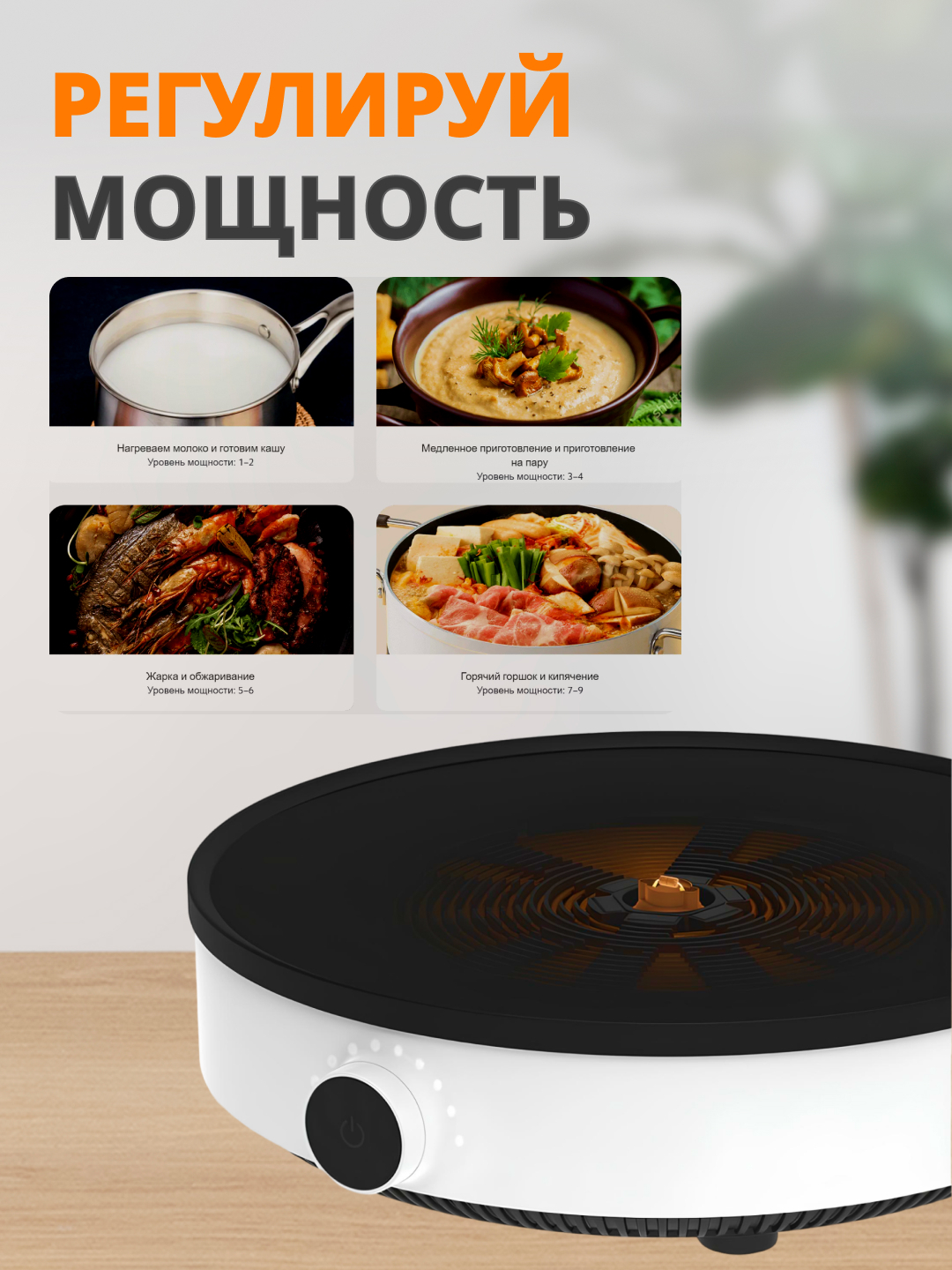 Индукционная плита настольная Xiaomi Induction Cooker Lite ...