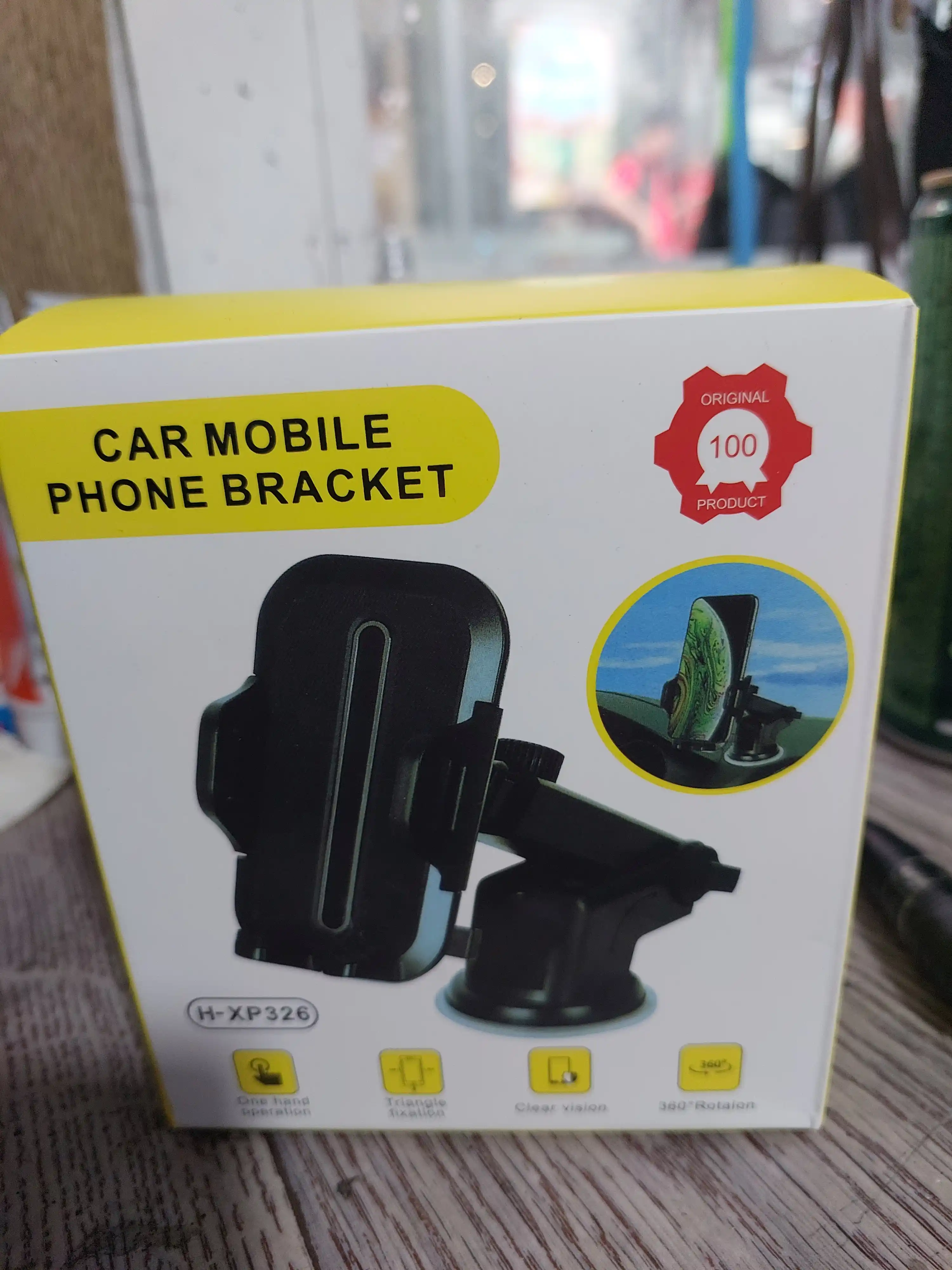 Avtomobil uchun telefon tutqichi H-XP326