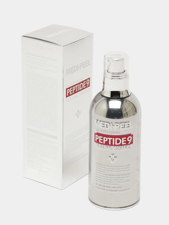 Yuz uchun essensiya, MEDIPEEL+, Peptide 9, Volume white cica, Volume lifting, Volume essence, 100 ml