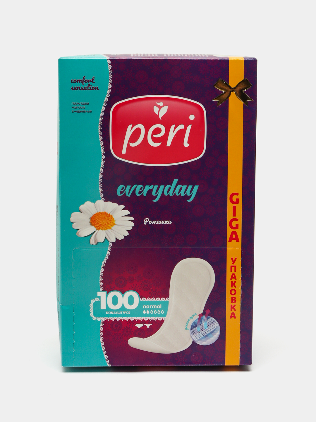 Ежедневные прокладки Peri Ромашка, 100 шт