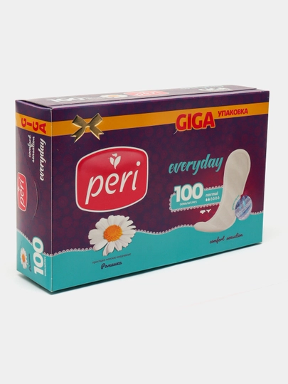 Ежедневные прокладки Peri Ромашка, 100 шт