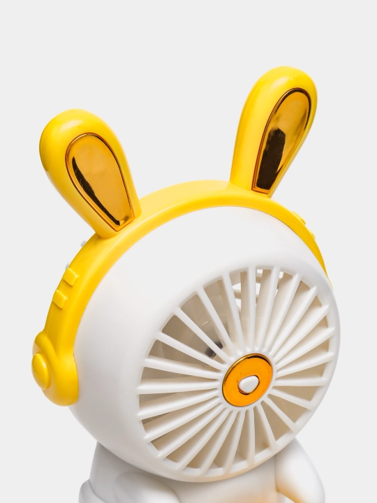 Portativ mini-ventilyator, stol konditsioneri, USB zaryadlovchi bilan