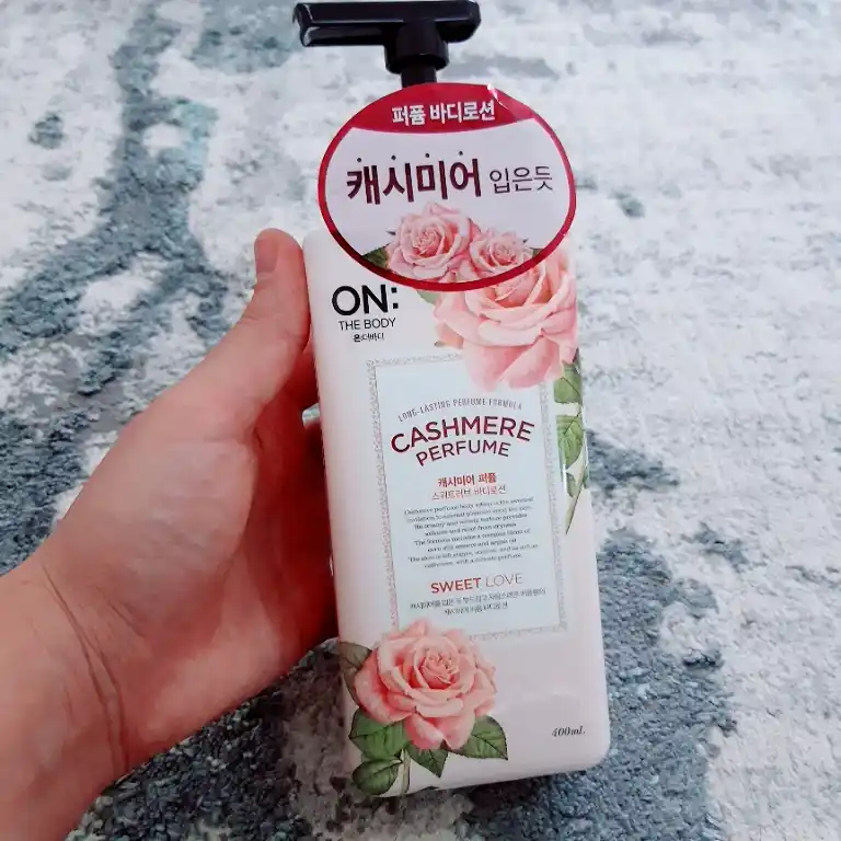 Лосьон для тела парфюмированый The body Cashmere Perfume Body Lotion, 400 мл, 3 вида