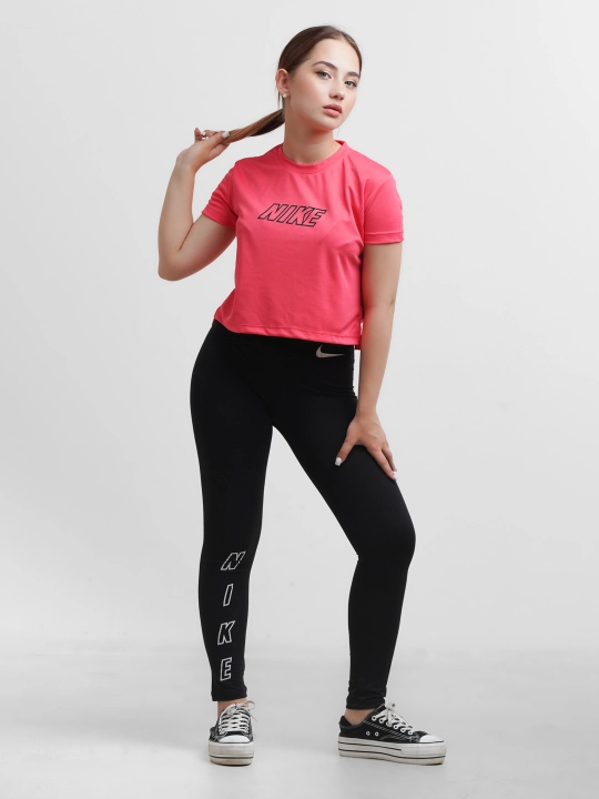 Ayollar uchun sport zal va fitnes uchun 2 qismli sport kiyimi