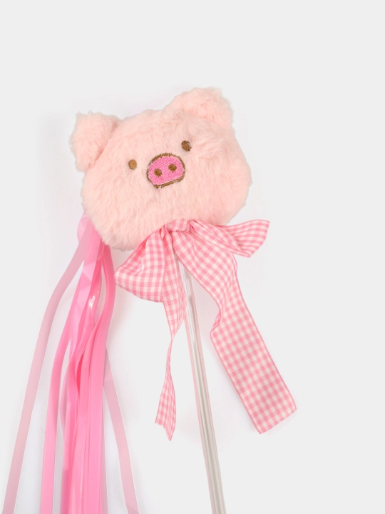 Игрушка для кошек, забавная кошачья палка, радужная лента с кисточкой