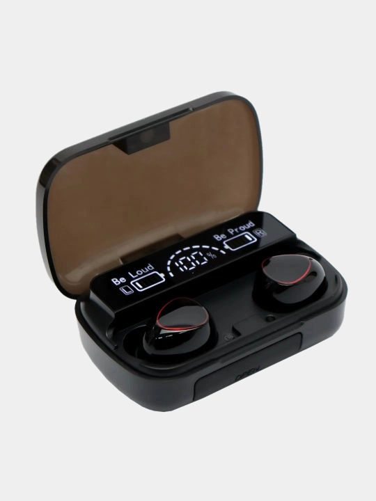 Simsiz quloqchinlar М10- PRO, М30-PRO, М29-PRO, М19-PRO, powerbank keysi va displey bilan