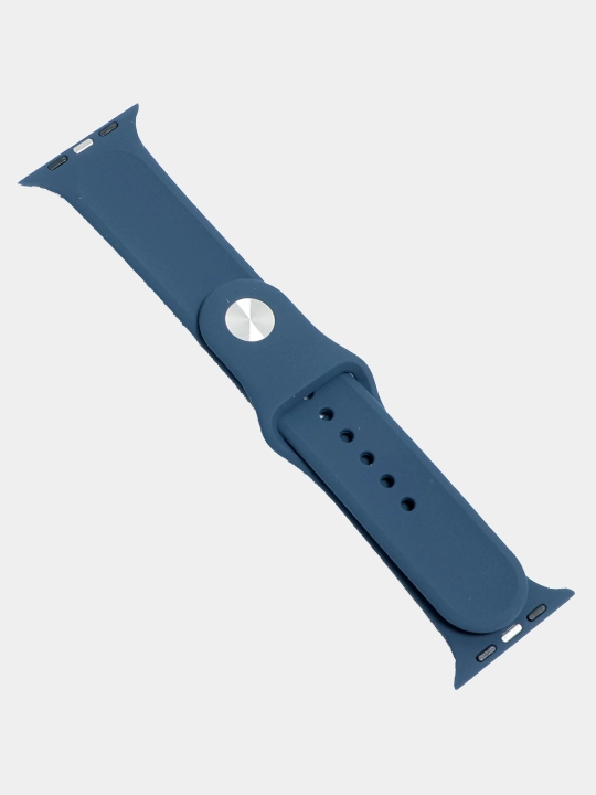 Tasma silikon Apple Watch  4, 5, 6, 7, 8 SE va Ultra uchun, 40, 42, 44, 45, 49 mm