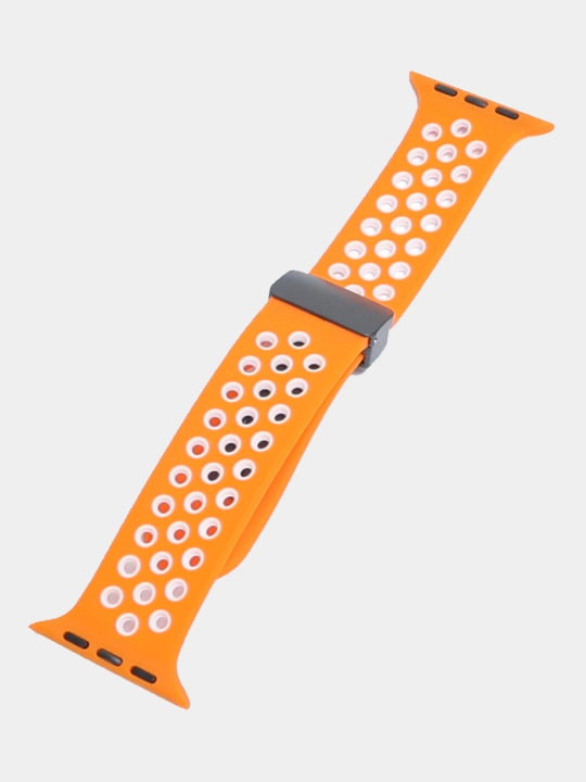 Tasma silikon Apple Watch  4, 5, 6, 7, 8 SE va Ultra uchun, 40, 42, 44, 45, 49 mm
