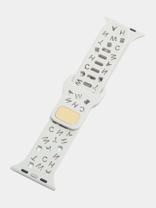 Ремешок силиконовый для Apple Watch  4, 5, 6, 7, 8, SE и Ultra, 40, 42, 44, 45, 49 мм