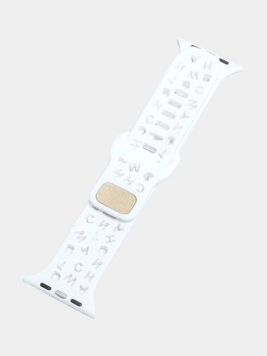 Tasma silikon Apple Watch  4, 5, 6, 7, 8 SE va Ultra uchun, 40, 42, 44, 45, 49 mm