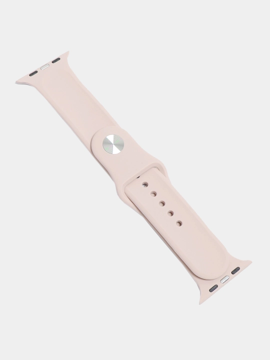 Ремешок силиконовый для Apple Watch  4, 5, 6, 7, 8, SE и Ultra, 40, 42, 44, 45, 49 мм