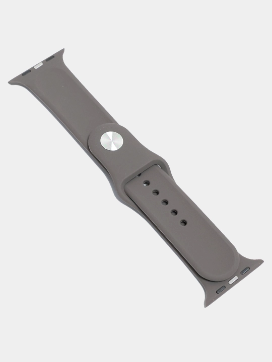 Tasma silikon Apple Watch  4, 5, 6, 7, 8 SE va Ultra uchun, 40, 42, 44, 45, 49 mm