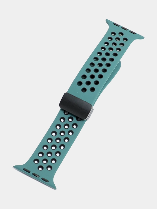 Tasma silikon Apple Watch  4, 5, 6, 7, 8 SE va Ultra uchun, 40, 42, 44, 45, 49 mm