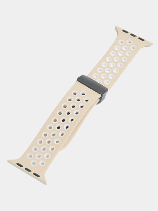 Tasma silikon Apple Watch  4, 5, 6, 7, 8 SE va Ultra uchun, 40, 42, 44, 45, 49 mm