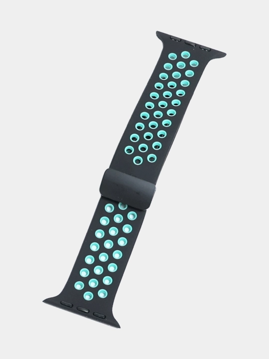 Ремешок силиконовый для Apple Watch  4, 5, 6, 7, 8, SE и Ultra, 40, 42, 44, 45, 49 мм