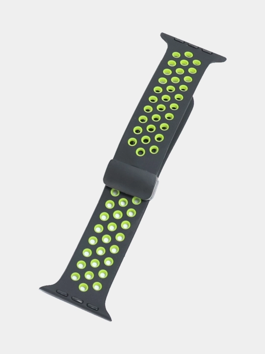 Ремешок силиконовый для Apple Watch  4, 5, 6, 7, 8, SE и Ultra, 40, 42, 44, 45, 49 мм