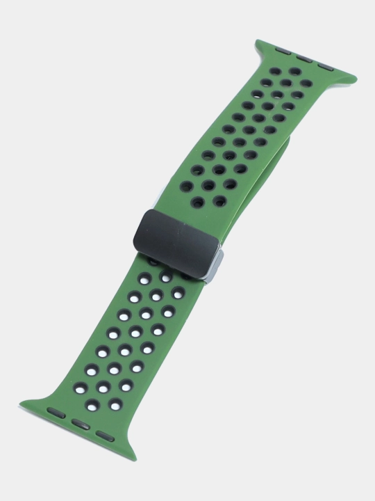 Ремешок силиконовый для Apple Watch  4, 5, 6, 7, 8, SE и Ultra, 40, 42, 44, 45, 49 мм