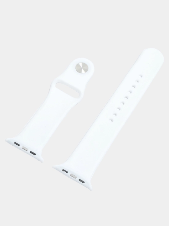 Ремешок силиконовый для Apple Watch  4, 5, 6, 7, 8, SE и Ultra, 40, 42, 44, 45, 49 мм - 