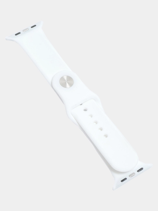 Tasma silikon Apple Watch  4, 5, 6, 7, 8 SE va Ultra uchun, 40, 42, 44, 45, 49 mm