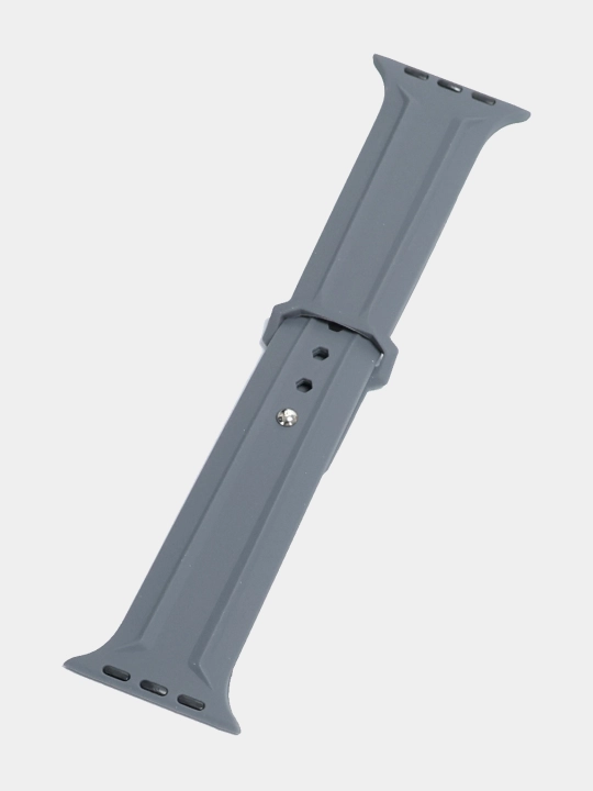 Ремешок силиконовый для Apple Watch  4, 5, 6, 7, 8, SE и Ultra, 40, 42, 44, 45, 49 мм