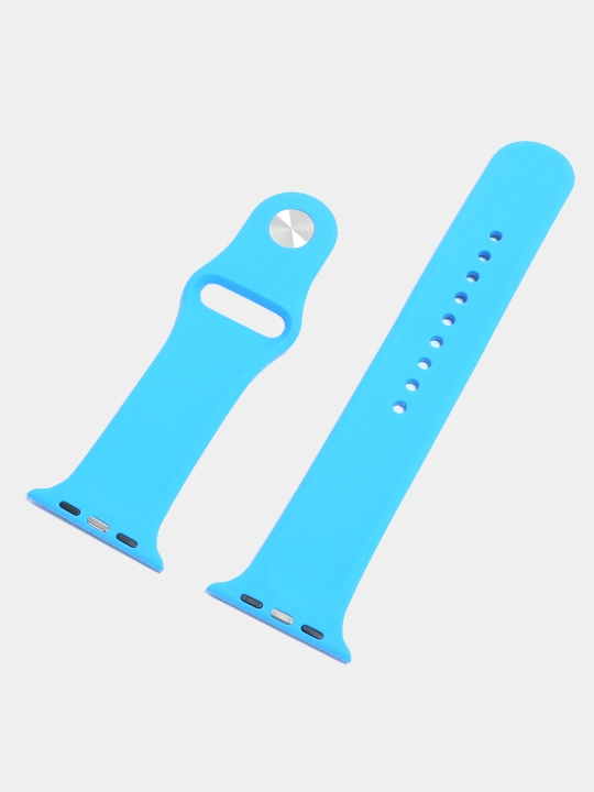 Tasma silikon Apple Watch  4, 5, 6, 7, 8 SE va Ultra uchun, 40, 42, 44, 45, 49 mm
