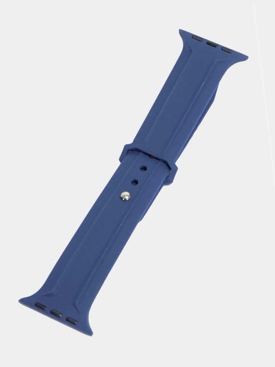 Ремешок силиконовый для Apple Watch  4, 5, 6, 7, 8, SE и Ultra, 40, 42, 44, 45, 49 мм