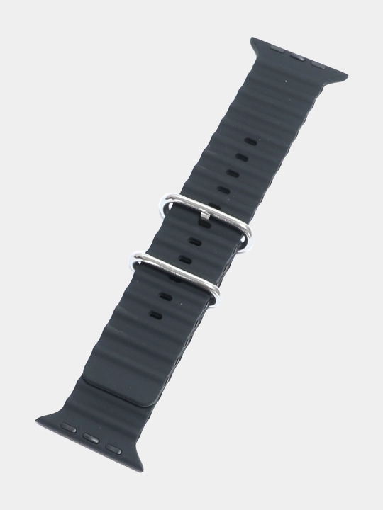 Tasma silikon Apple Watch  4, 5, 6, 7, 8 SE va Ultra uchun, 40, 42, 44, 45, 49 mm