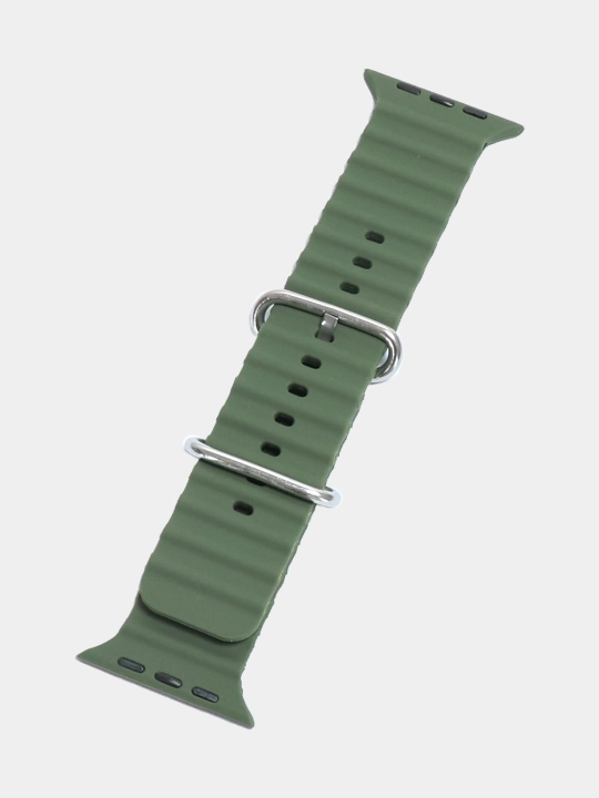 Tasma silikon Apple Watch  4, 5, 6, 7, 8 SE va Ultra uchun, 40, 42, 44, 45, 49 mm
