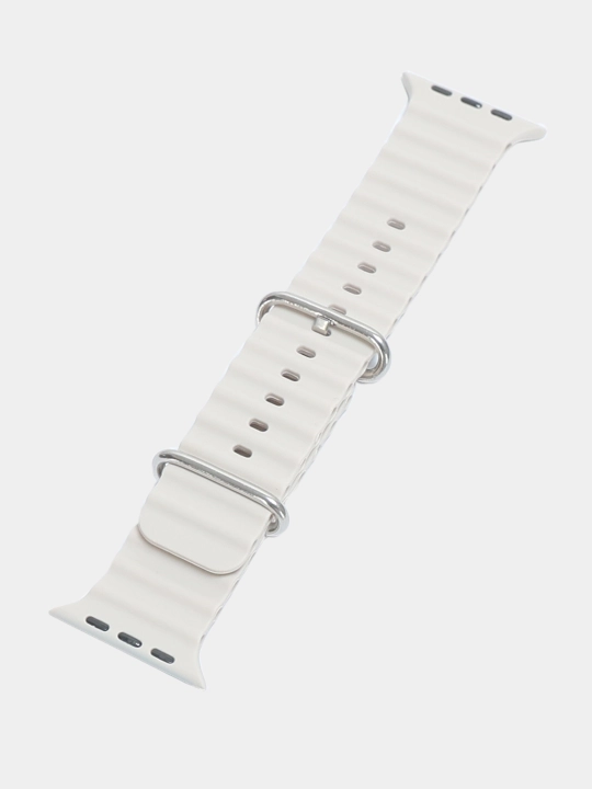Ремешок силиконовый для Apple Watch  4, 5, 6, 7, 8, SE и Ultra, 40, 42, 44, 45, 49 мм