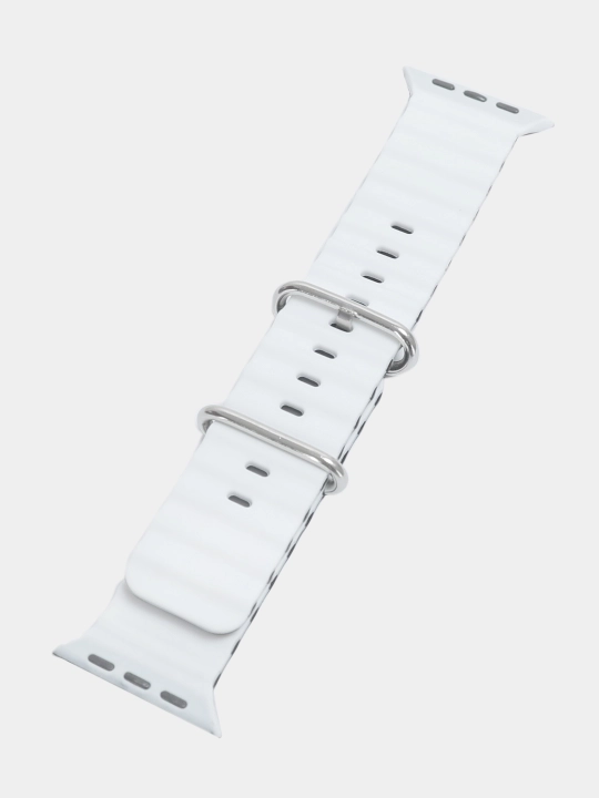 Ремешок силиконовый для Apple Watch  4, 5, 6, 7, 8, SE и Ultra, 40, 42, 44, 45, 49 мм