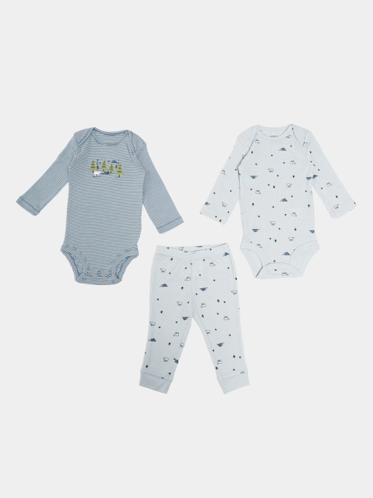 Комплект одежды "Медвежонок" Carter's Baby Boys из 3 предметов