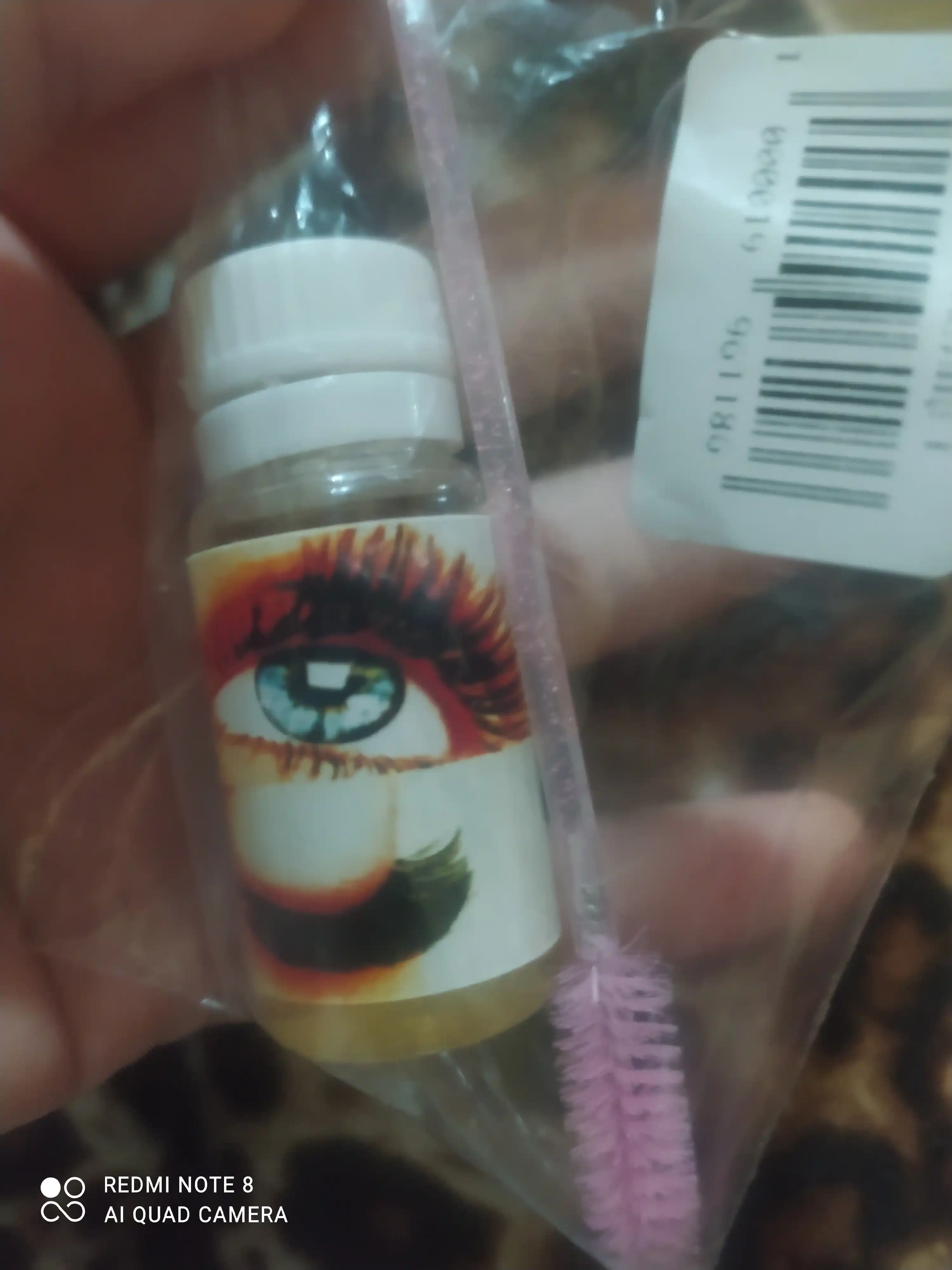 Qoshlar va kirpiklar o'sishi uchun moy, cho'tka, 10 ml