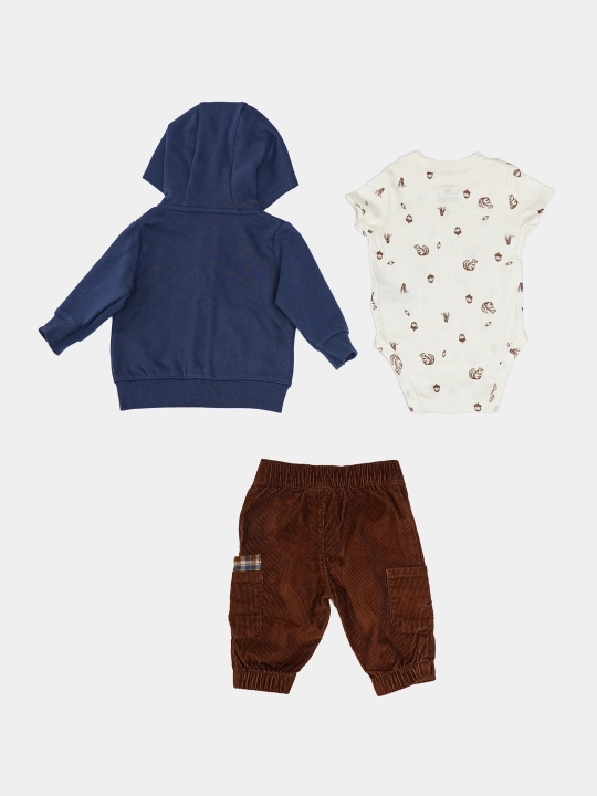 Комплект из трех предметов для малышей Carters флисовая куртка