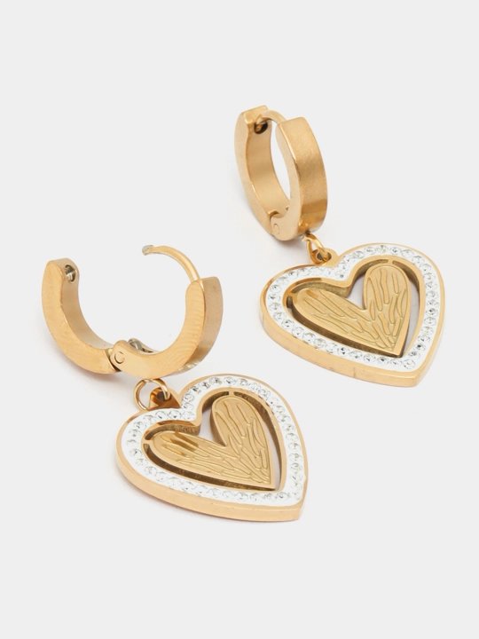 Серьги Stainless Steel , из нержавеющая стали , украшения для девушек и женщин