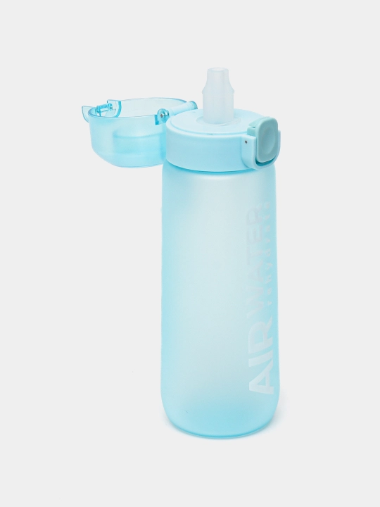 Бутылка для воды "Air Water", со вкусовой капсулой лимон, с трубочкой, 750 мл