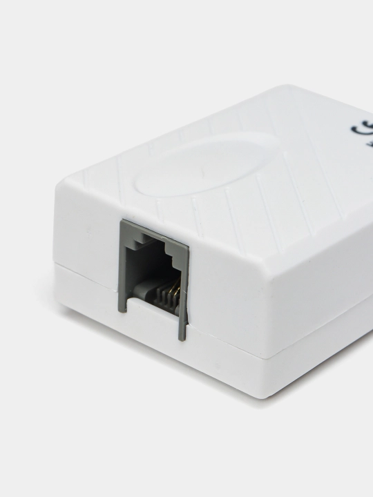 Uy telefoni va ADSL-modem uchun adapter, telefon qutisi