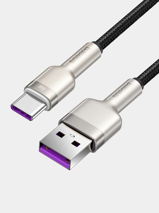 Kабель Baseus 66 Вт, 480Mbps USB-Type-C