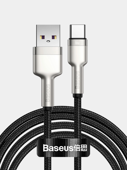 Kабель Baseus 66 Вт, 480Mbps USB-Type-C