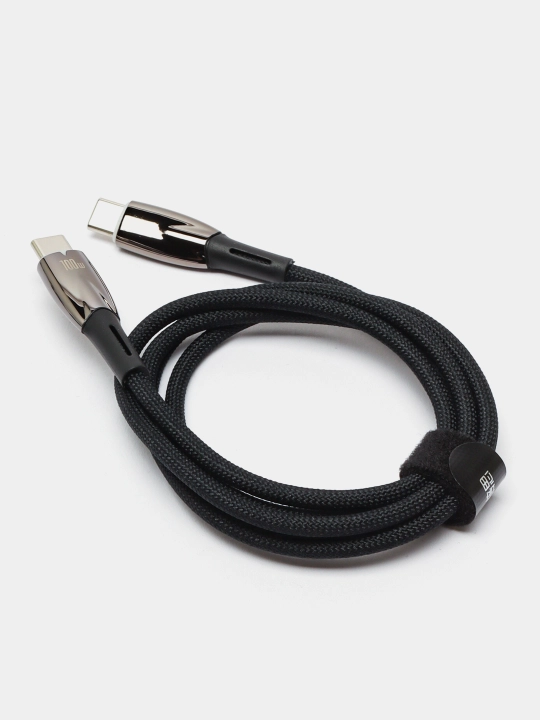 Кабель для быстрой зарядки данных Baseus Glimmer, Type-C на Type-C, 100W
