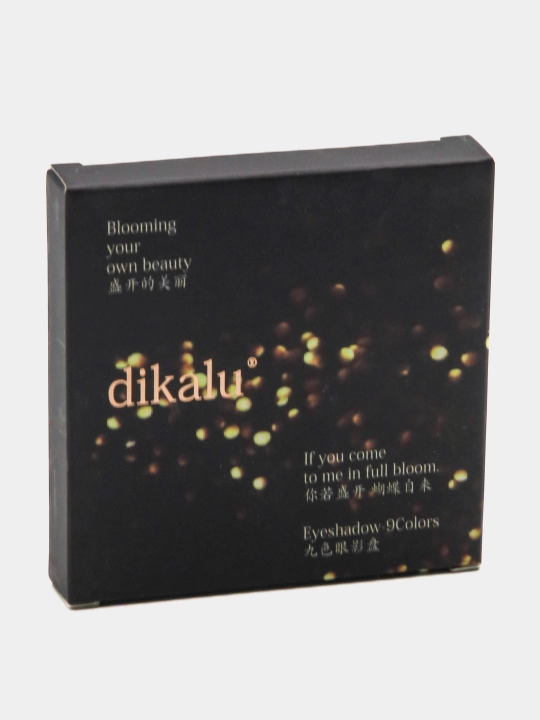 Палетка теней для век DIKALU, 9 оттенков