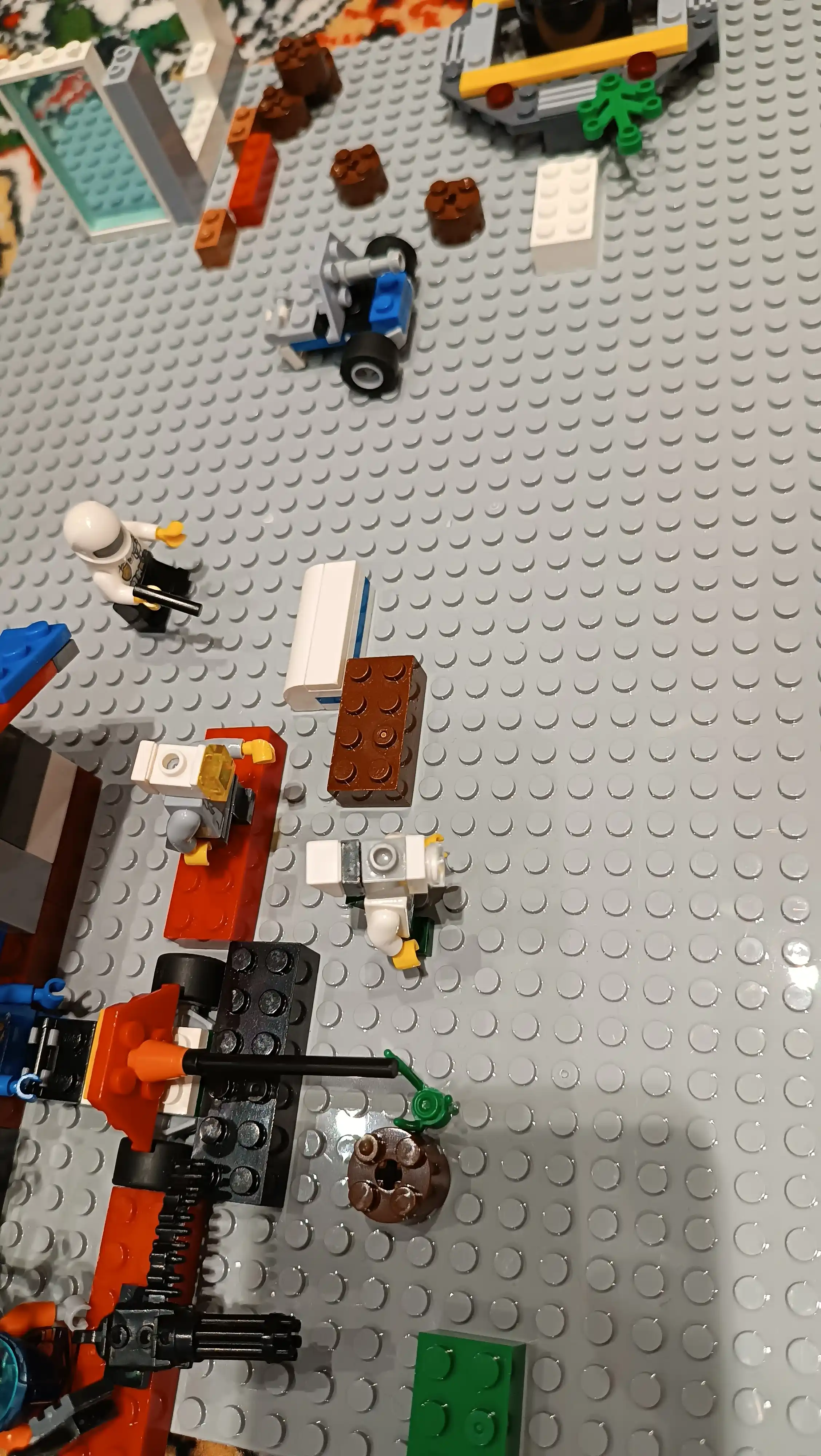 Lego mos keladi plastinkasi Wange, konstruktor to'plamining asosi, 40 * 40 sm
