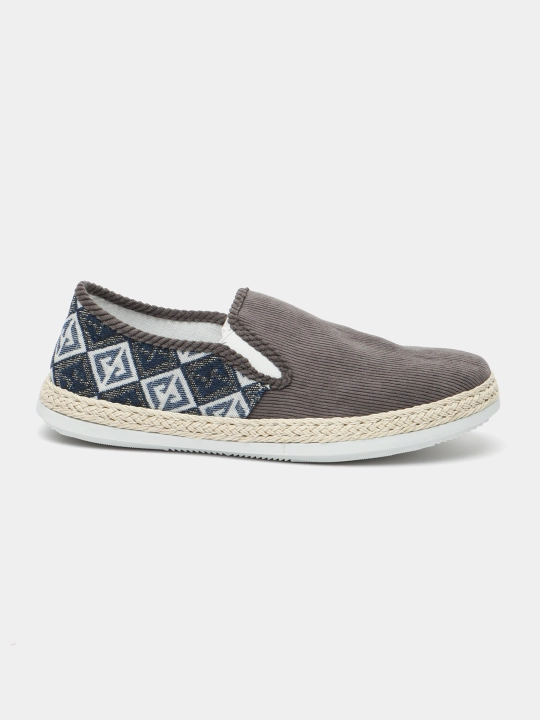 Espadrili, erkaklar uchun sliponlar, yozgi oyoq kiym yengil 5 xil rangda