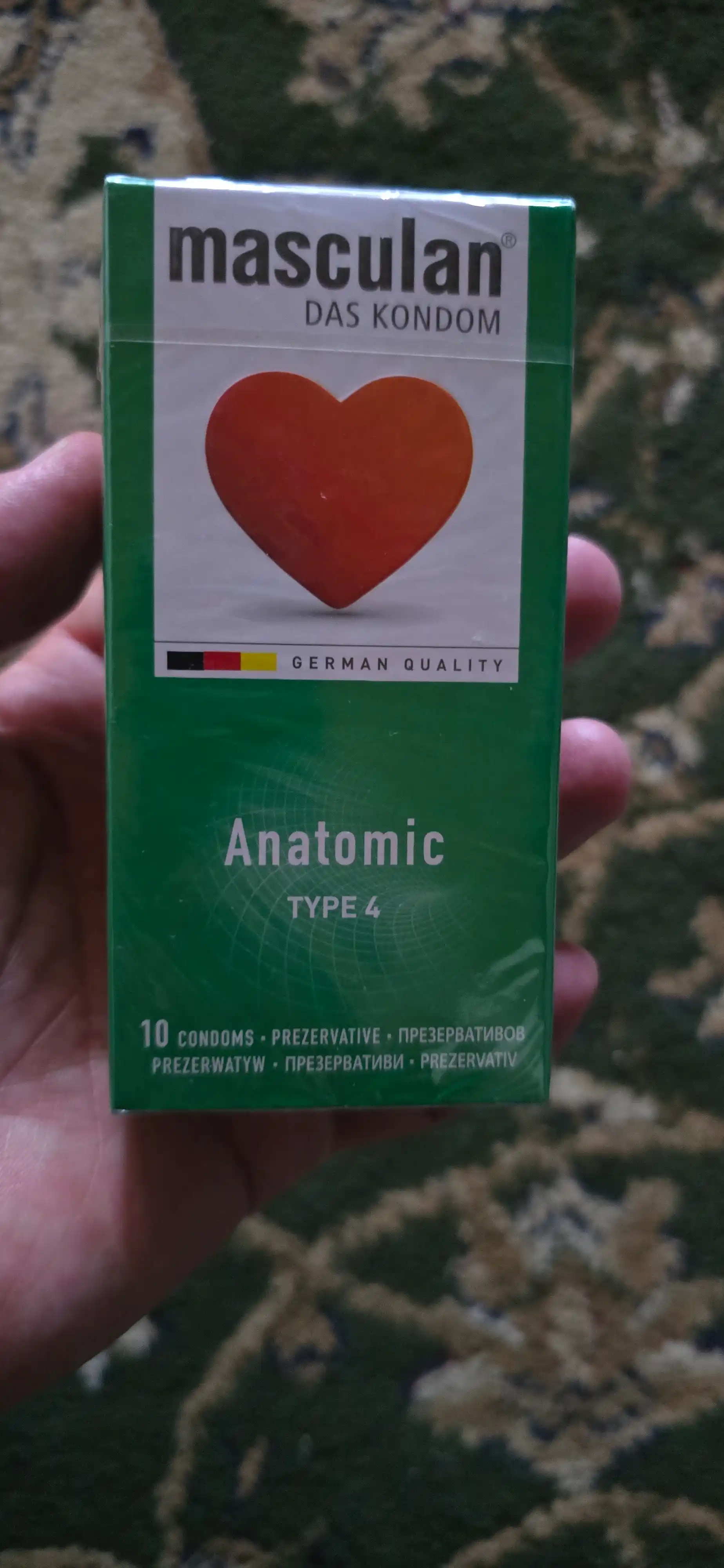 Презервативы Masculan из натурального латекса со смазкой, 10 шт