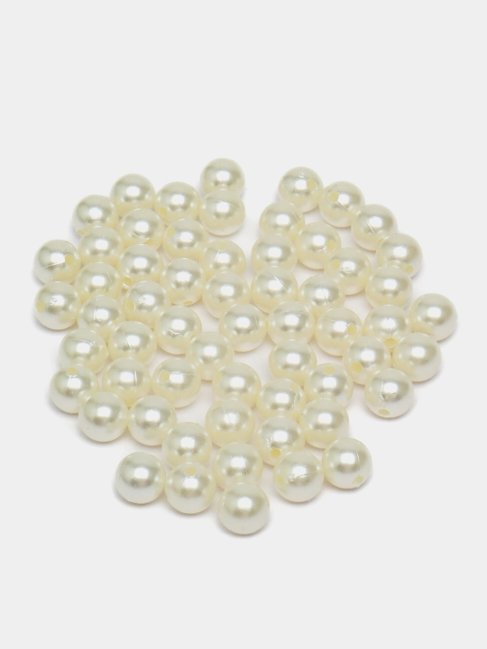 Akril munchoqlar, bezak va qol mehnati uchun, 8 mm, 20 g - 